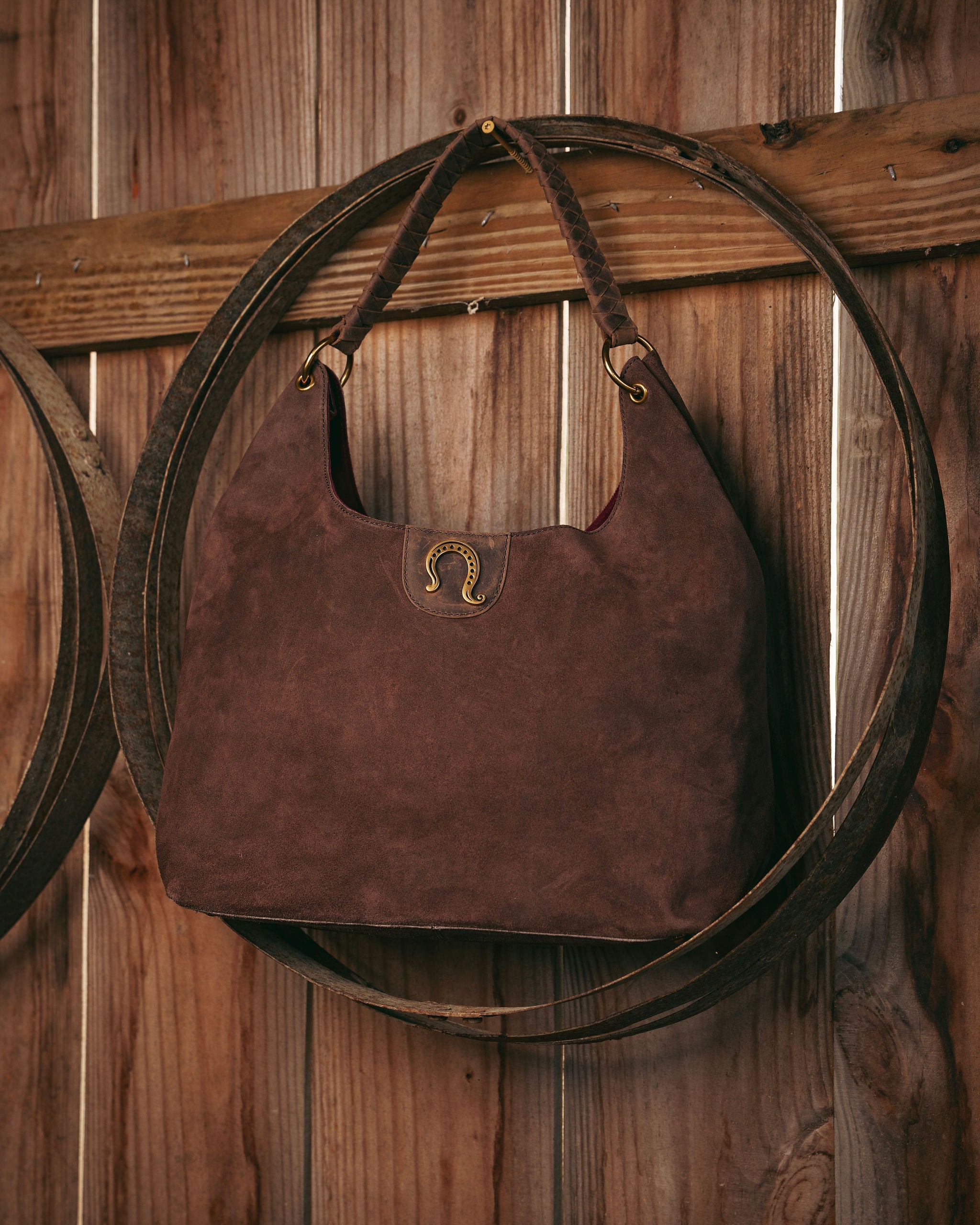Belle Ridge Tote - Saddle Ridge Suede
