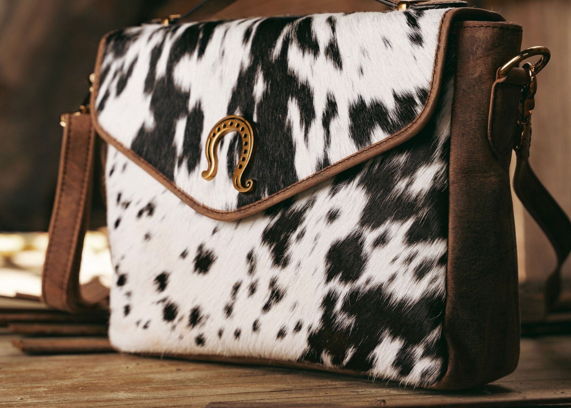 Clara Mesa Crossbody - Heritage Cowhide