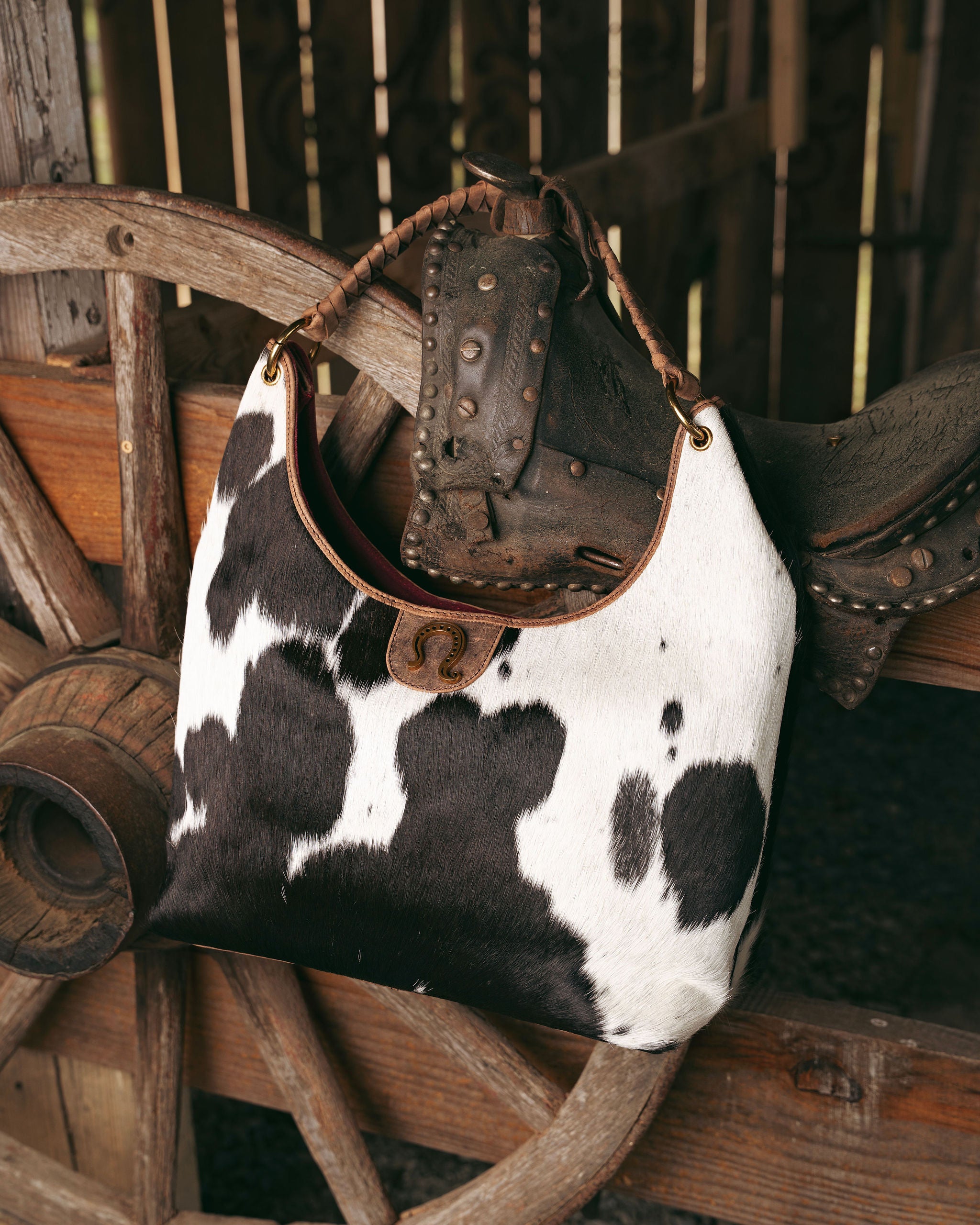Belle Ridge Tote - Heritage Cowhide