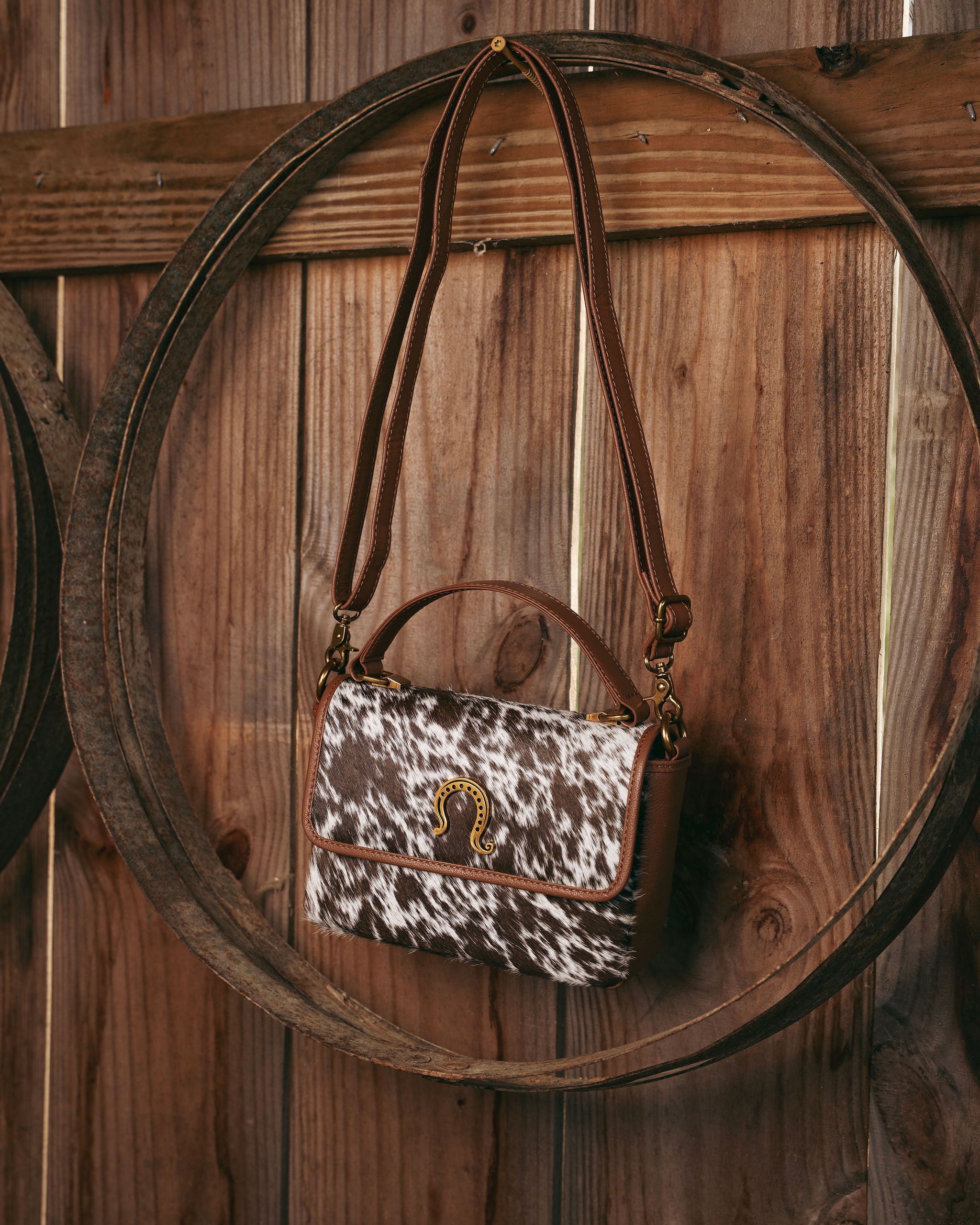 Jade Lariat - Heritage Cowhide