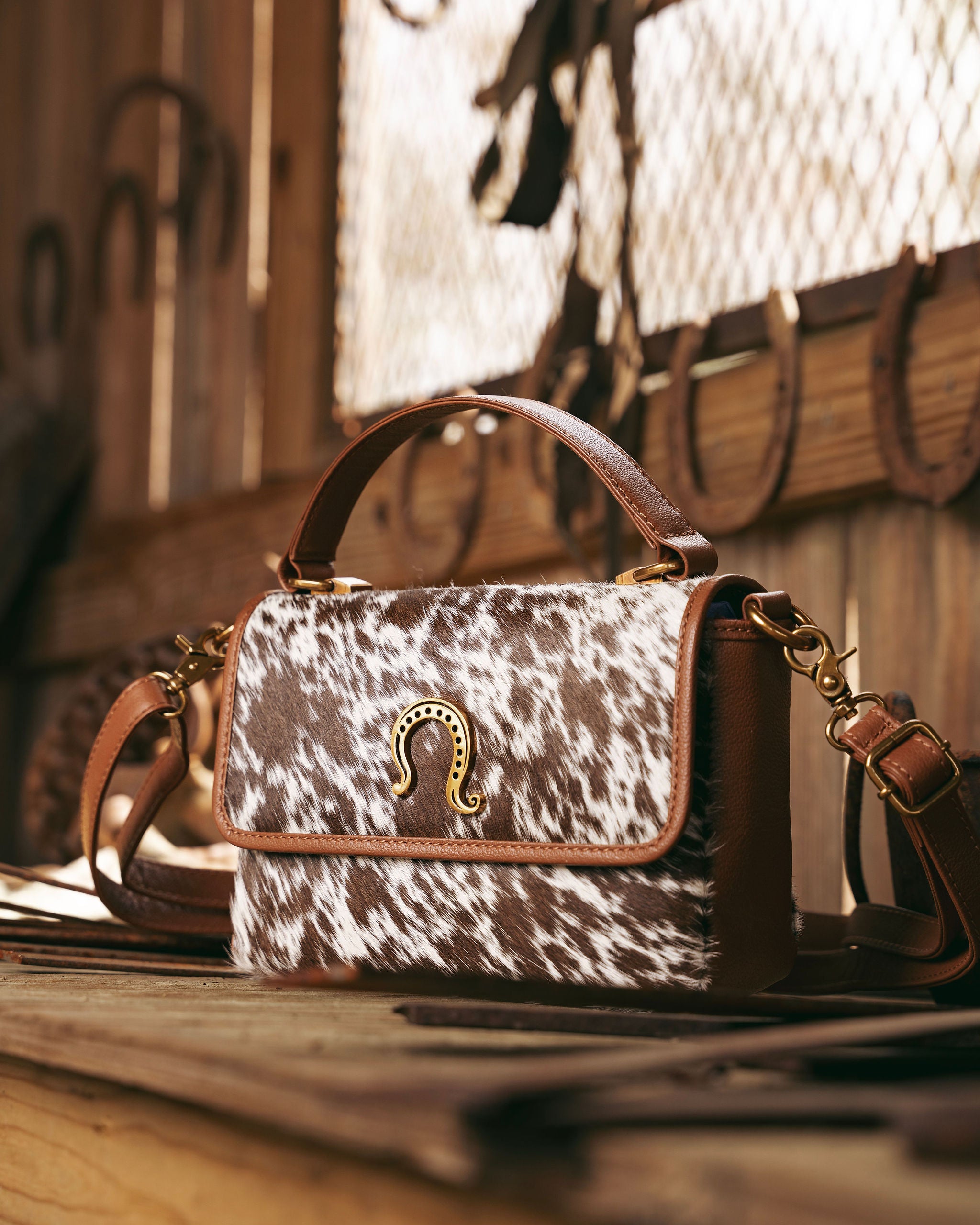 Jade Lariat - Heritage Cowhide